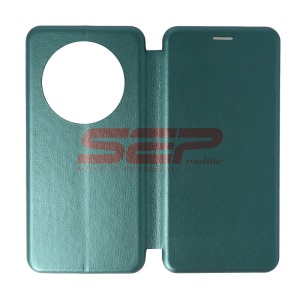 Husa FlipCover Round Honor Magic5 Lite Sea Green