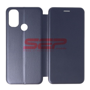 Husa FlipCover Round Motorola Moto E20 Blue