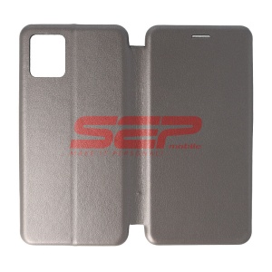 Husa FlipCover Round Motorola Moto G32 Fossil Grey