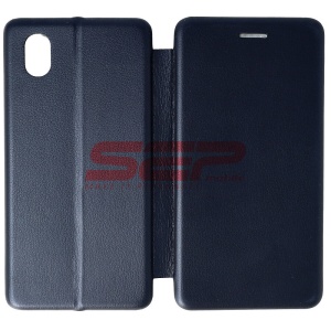 Husa FlipCover Round Samsung Galaxy A01 Core Midnight Blue