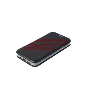 Husa FlipCover Round Samsung Galaxy A22 4G Black - Img 5