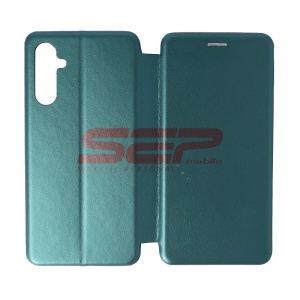 Husa FlipCover Round Samsung Galaxy A24 4G Sea Green