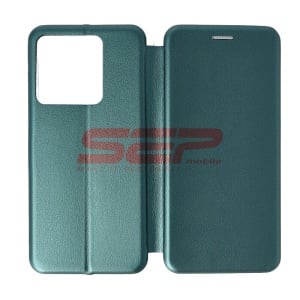 Husa FlipCover Round Xiaomi Redmi Note 13 5G Sea Green