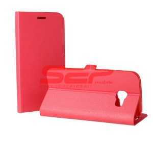 Husa FlipCover Stand Magnet Samsung Galaxy S5 ROSU