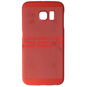 Husa Metallic Mesh Samsung Galaxy S6 Edge RED