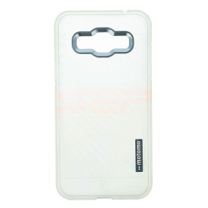 Husa MOTOMO Carbon Fiber Samsung Galaxy J3 (2016) Clear