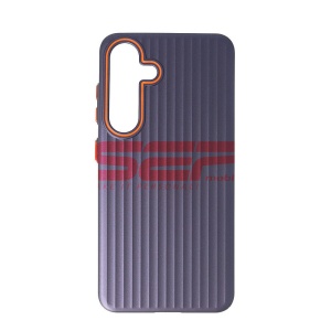 Husa PC Metallic Lines Samsung Galaxy S24 Purple - Img 1