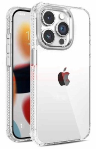 Husa PC MetalRing Apple iPhone 16 Silver - Img 1