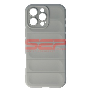 Husa Rubber Silicone Apple iPhone 16 Pro Max Silver