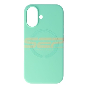 Husa silicon Mag Cover Apple iPhone 16 Teal