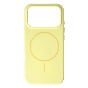 Husa Soft Silicone Magsafe Apple iPhone 17 Pro Yellow