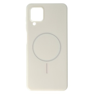 Husa Soft Silicone Magsafe Samsung Galaxy A12 White