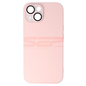 Husa TPU Frosted Glass Apple iPhone 15 Pink - Img 1