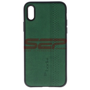 Husa TPU Leather bodhi. Apple iPhone X Dark Green - Img 4