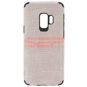 Husa TPU Leather Crocodile Samsung Galaxy S9 Grey - Img 1