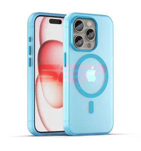 Husa TPU Magnetic Magsafe Apple iPhone 16 Plus Turquoise - Img 2