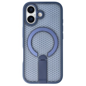 Husa TPU+PC 3D Grid Samsung Galaxy S25 FE Blue - Img 2