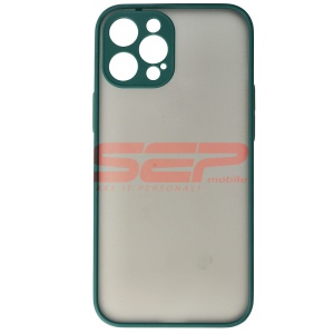 Husa TPU+PC Antishock Apple iPhone 12 Pro Max Dark Green - Img 2