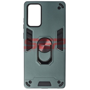 Husa TPU+PC Armor Ring Case Samsung Galaxy Note 20 Midnight Green - Img 1
