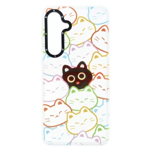 Husa TPU+PC Creative Case Samsung Galaxy S24 Meow - Img 1