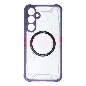 Husa TPU+PC Geometric Samsung Galaxy A35 Purple - Img 2