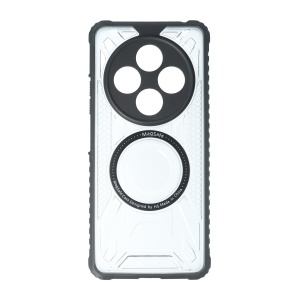 Husa TPU+PC Geometric Xiaomi Redmi 14C 4G Black - Img 2