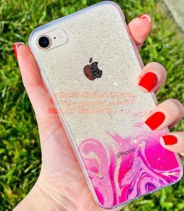 Husa TPU+PC Glitter Huawei P40 Lite Model No. 03