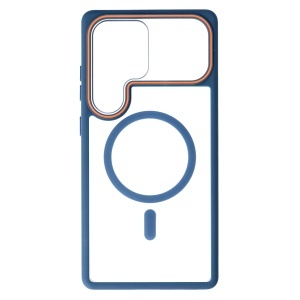 Husa TPU+PC Magnetic Shield Samsung Galaxy S25 Ultra Blue