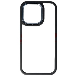 Husa TPU+PC Shell Clear Cover Apple iPhone 14 Pro Black - Img 2