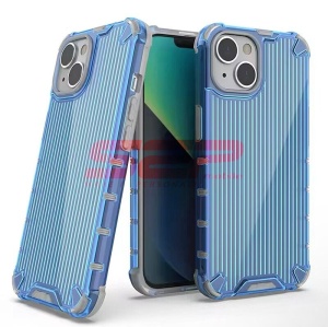 Husa TPU+PC Stripes Apple iPhone 12 Blue - Img 2