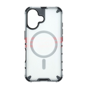 Husa TPU+PC Waves Apple iPhone 16 Clear - Img 4