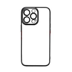 Husa TPU Plating Frame Apple iPhone 13 Pro Black - Img 2