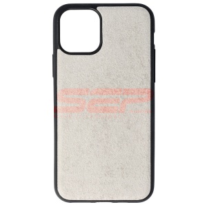 Husa TPU Velvet Apple iPhone 11 Pro Silver - Img 1