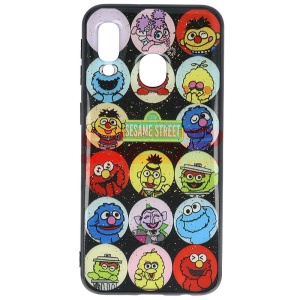 Husa UV Copy Glass Samsung Galaxy A40 Sesame Street - Img 1