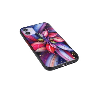 Husa UV Copy Glass Samsung Galaxy S8 Plus Flower - Img 2