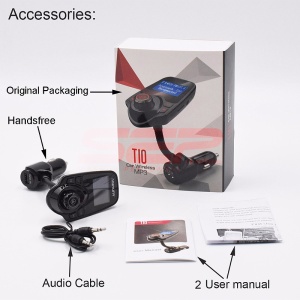 Modulator FM auto T10 cu functie bluetooth - Img 2
