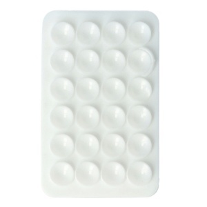 Pad silicon pentru telefon mobil Rectangle White