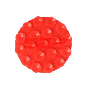 Pad silicon pentru telefon mobil Round RED