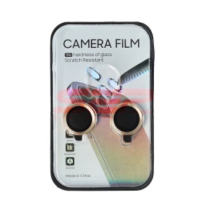 Protectie sticla Metal camera foto Apple iPhone 16 Gold