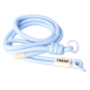 Snur textil dublu telefon mobil Sky Blue - Img 2