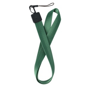 Snur textil Lines pentru telefon mobil Dark Green - Img 2