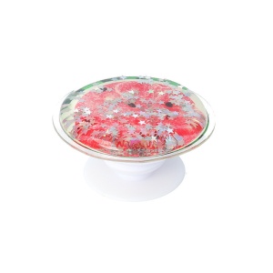 Stand suport adeziv telefon Liquid 3D Glitter Watermelon - Img 2