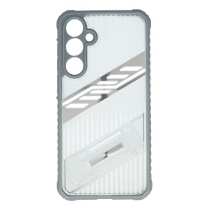 Toc TPU+PC Kickstand Samsung Galaxy A55 Silver