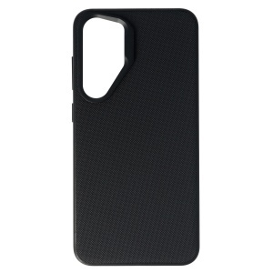 Toc TPU Vegan Leather Samsung Galaxy S25 Plus Black