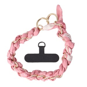 Accesoriu tip bratara cu lantisor pentru husa telefon mobil Design 16