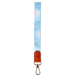 Accesoriu tip bratara textil cu carabina Blue Stream - Img 2