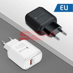 Adaptor priza USB Quick Charge 3.0 15W PD001 BLACK - Img 4