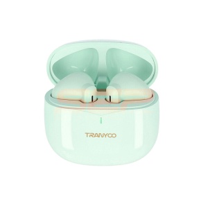 Casti audio stereo Wireless TRANYOO T-M30 Green - Img 1