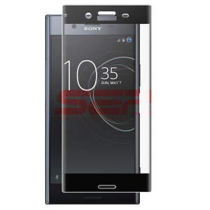 Geam protectie display sticla 3D Sony Xperia XZ Premium BLACK - Img 2