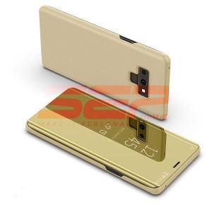 Husa Clear View Mirror Samsung Galaxy S7 Gold